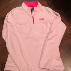 Northface fleece half zip
